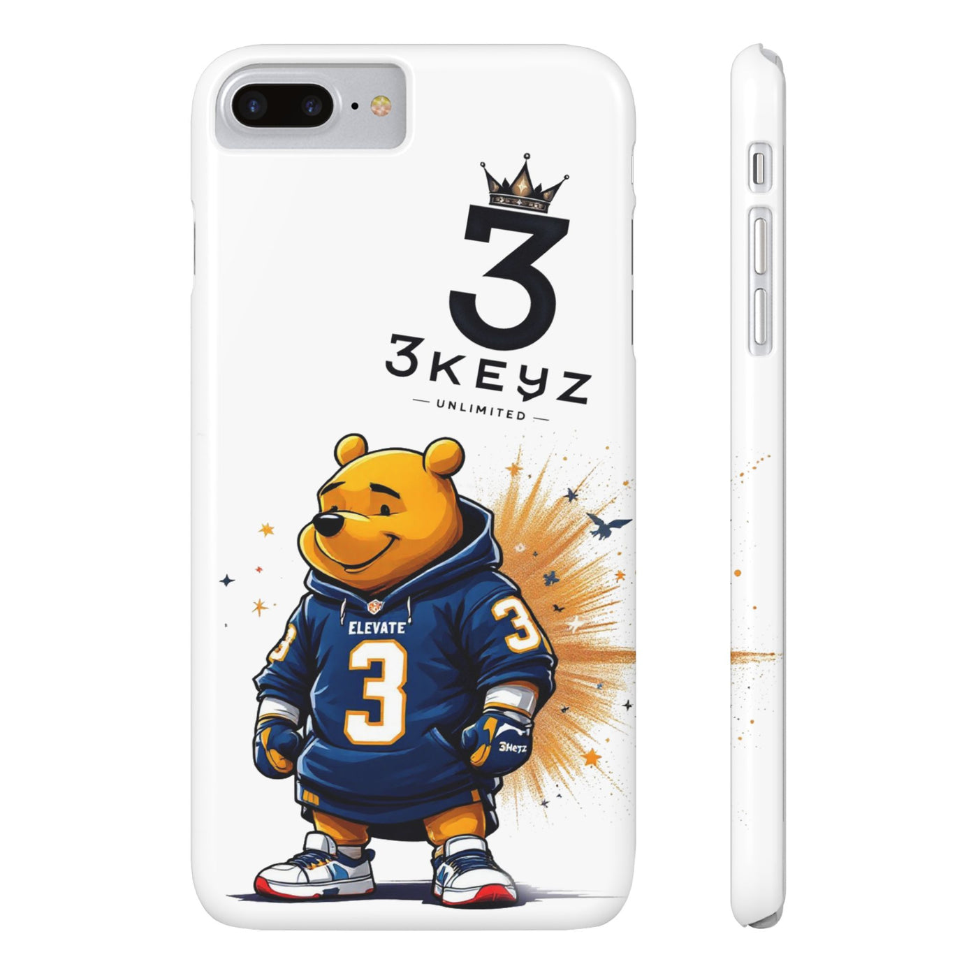 iPhone Case - 3keyz Pooh Bear Design