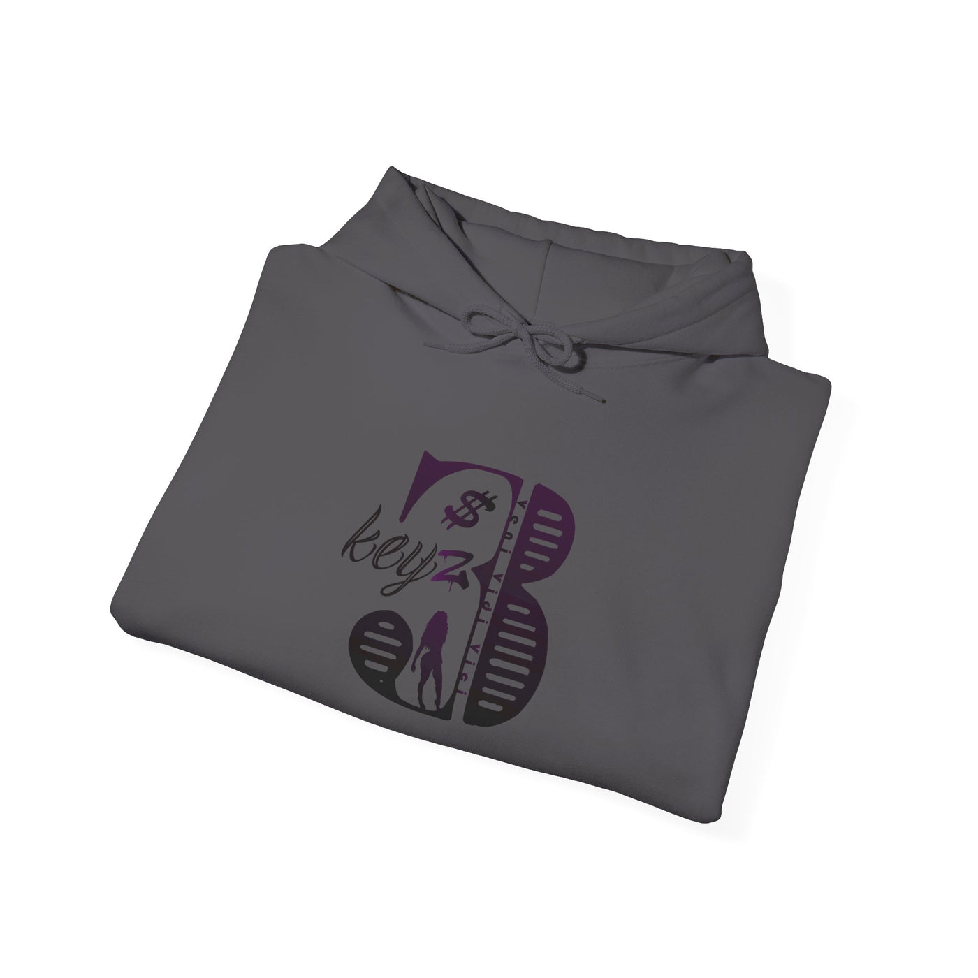 3Keyz Original Drip Unisex hoodie in Purple/Black