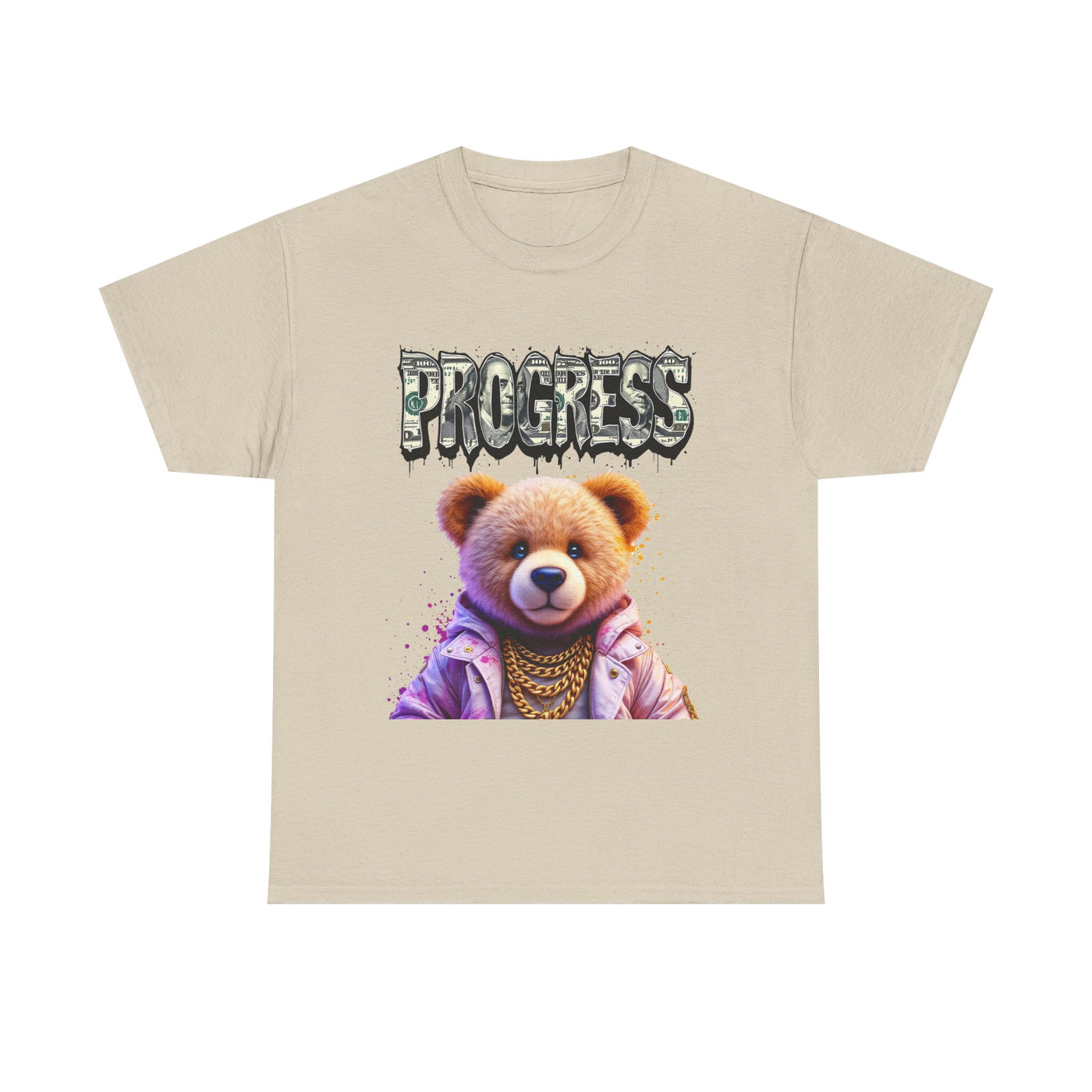 Teddy Pink Drip Tee