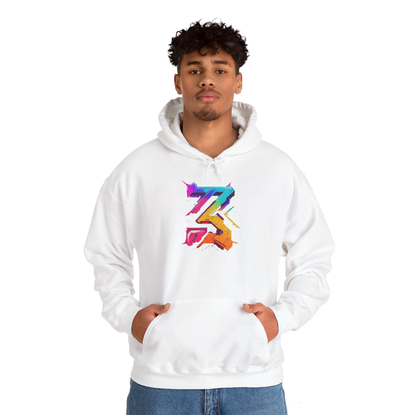 3keyz Big 3 Paint Splatter Unisex Hoodie