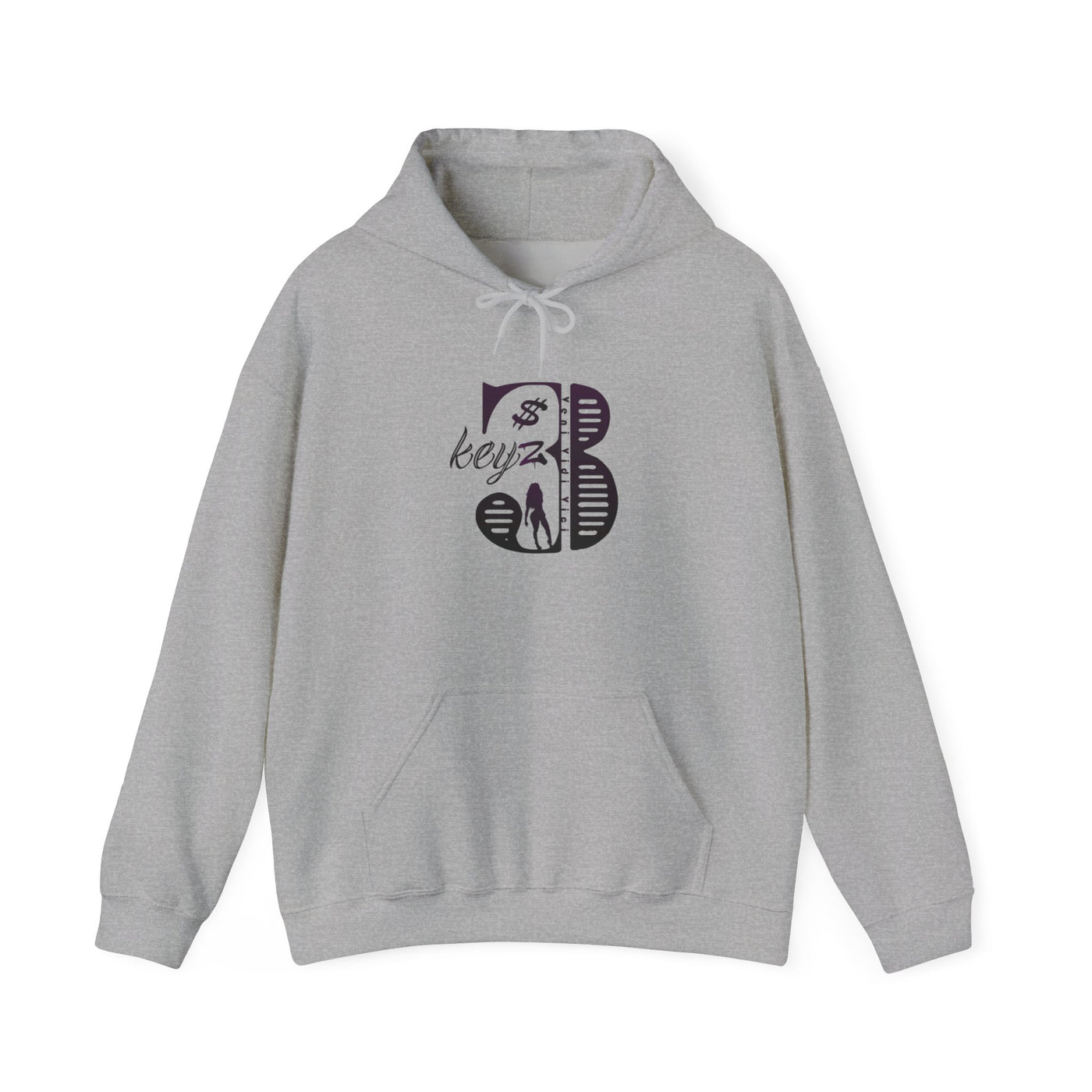 3Keyz Original Drip Unisex hoodie in Purple/Black