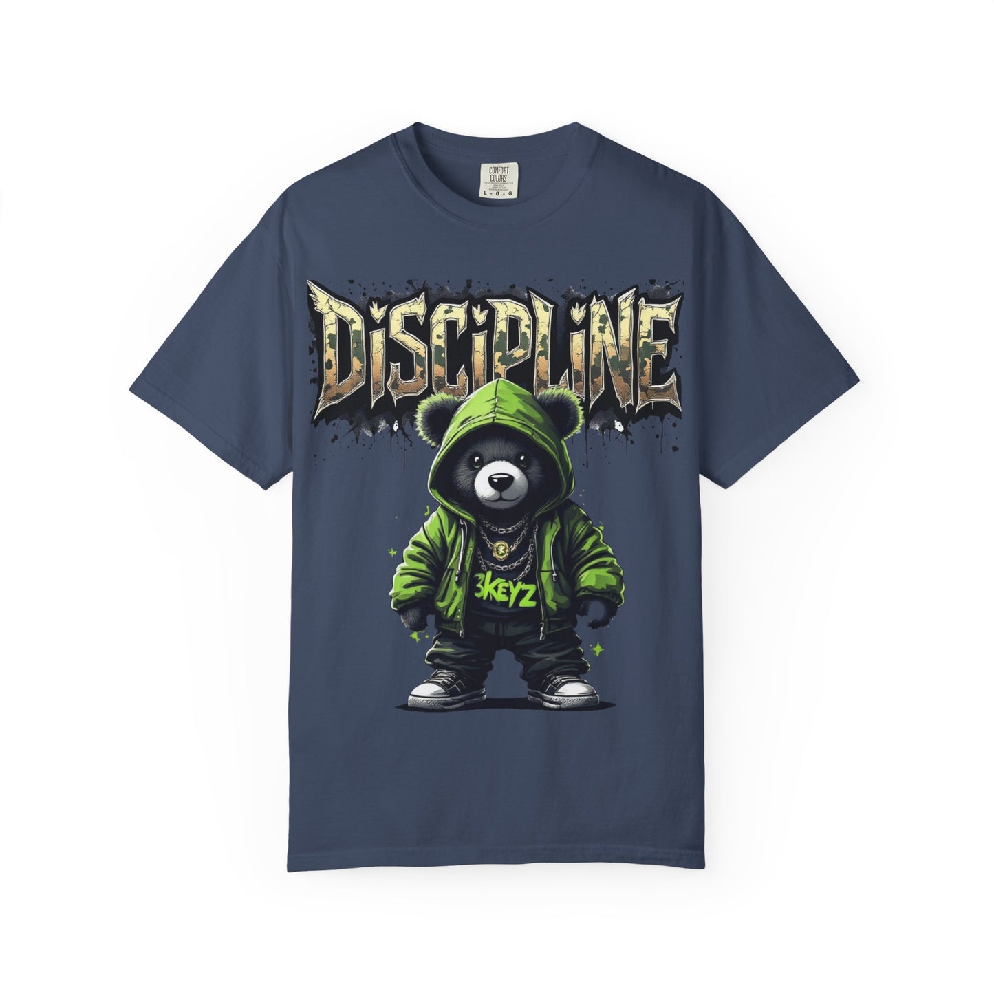 Green Teddy Discipline T
