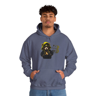 Unisex Hooded Sweatshirt 3keyz OG Teddy Drip Design Yellow