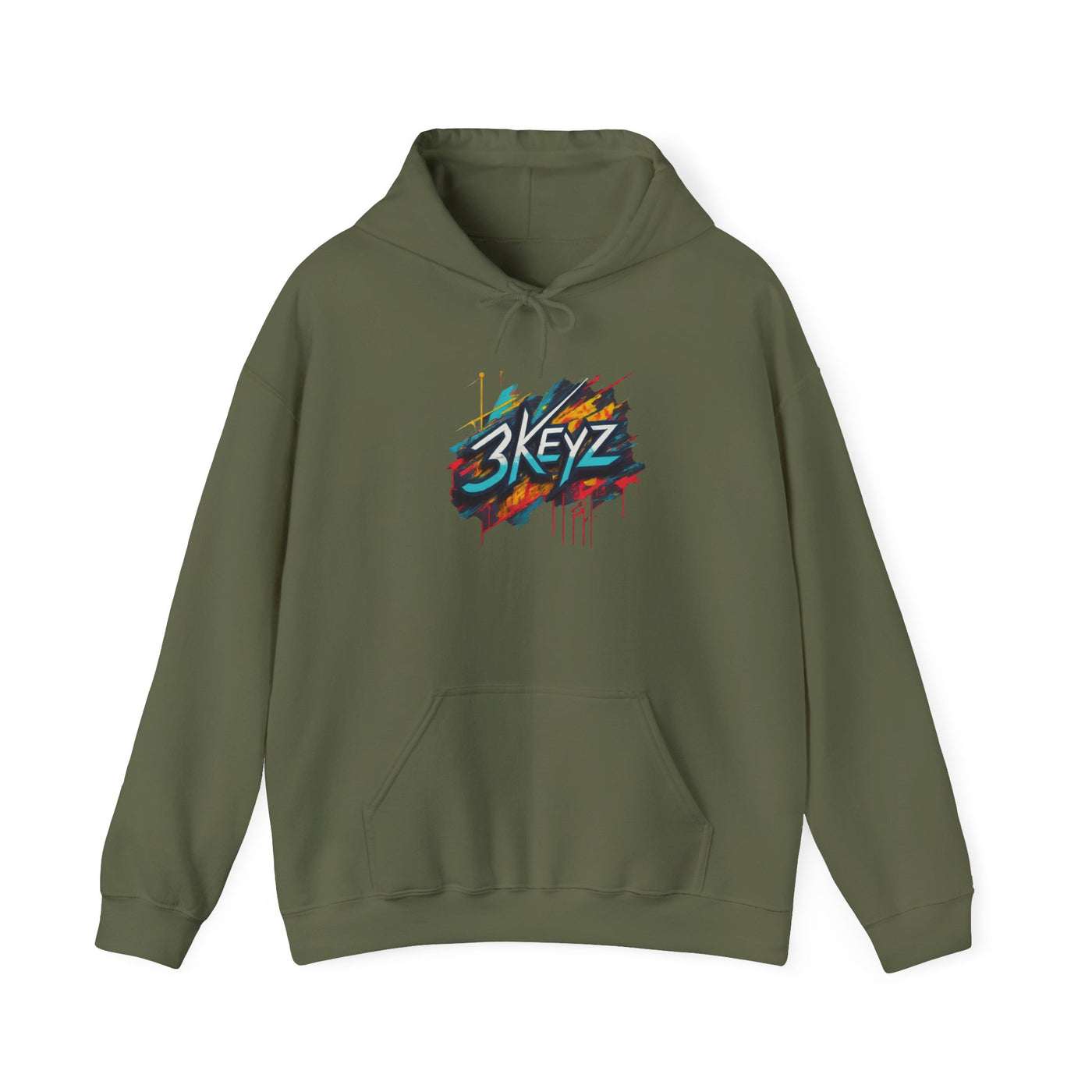 3keyz Street Drip Logo9 Unisex Hoodie