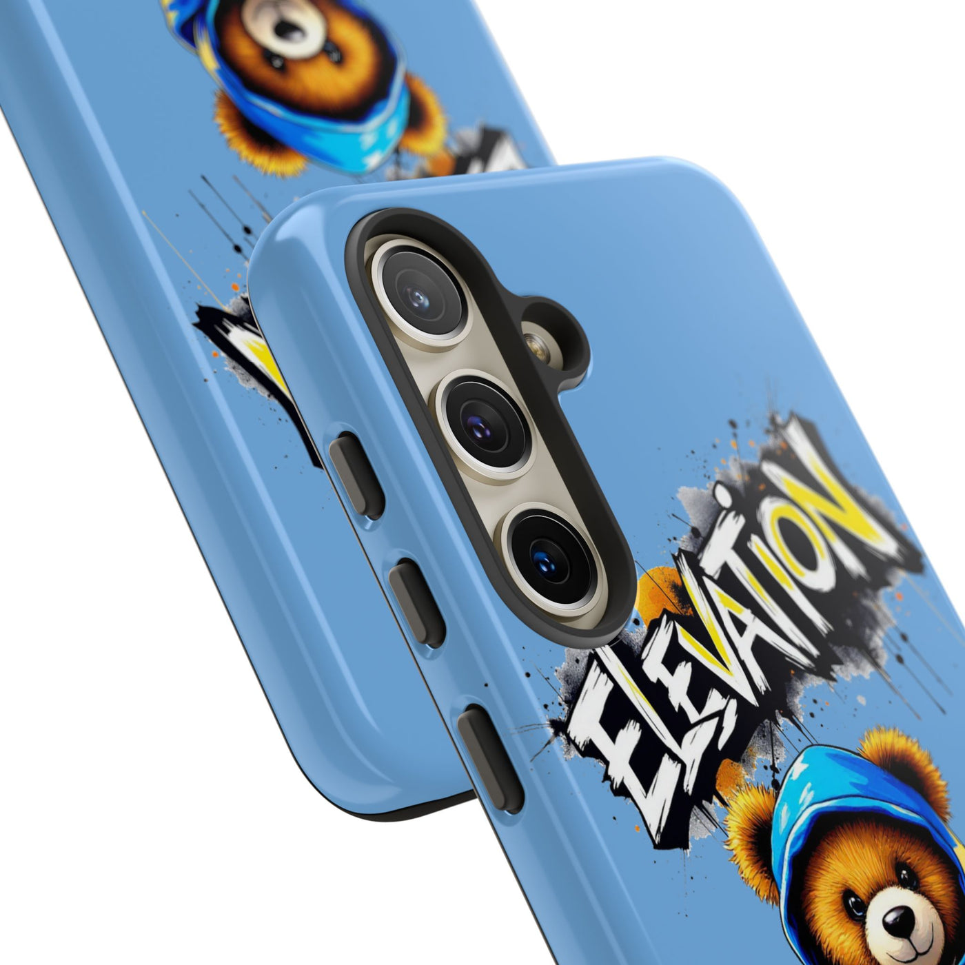 Elevated street drip Bear Phone Case - Tough and Trendy Design