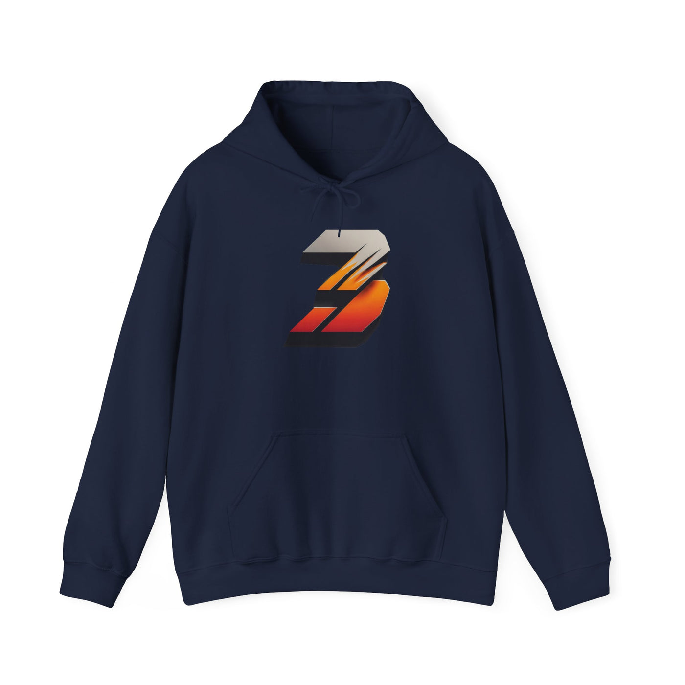 3keyz Big 3 Orange Crush Unisex Hoodie