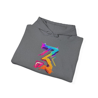 3keyz Big 3 Paint Splatter Unisex Hoodie