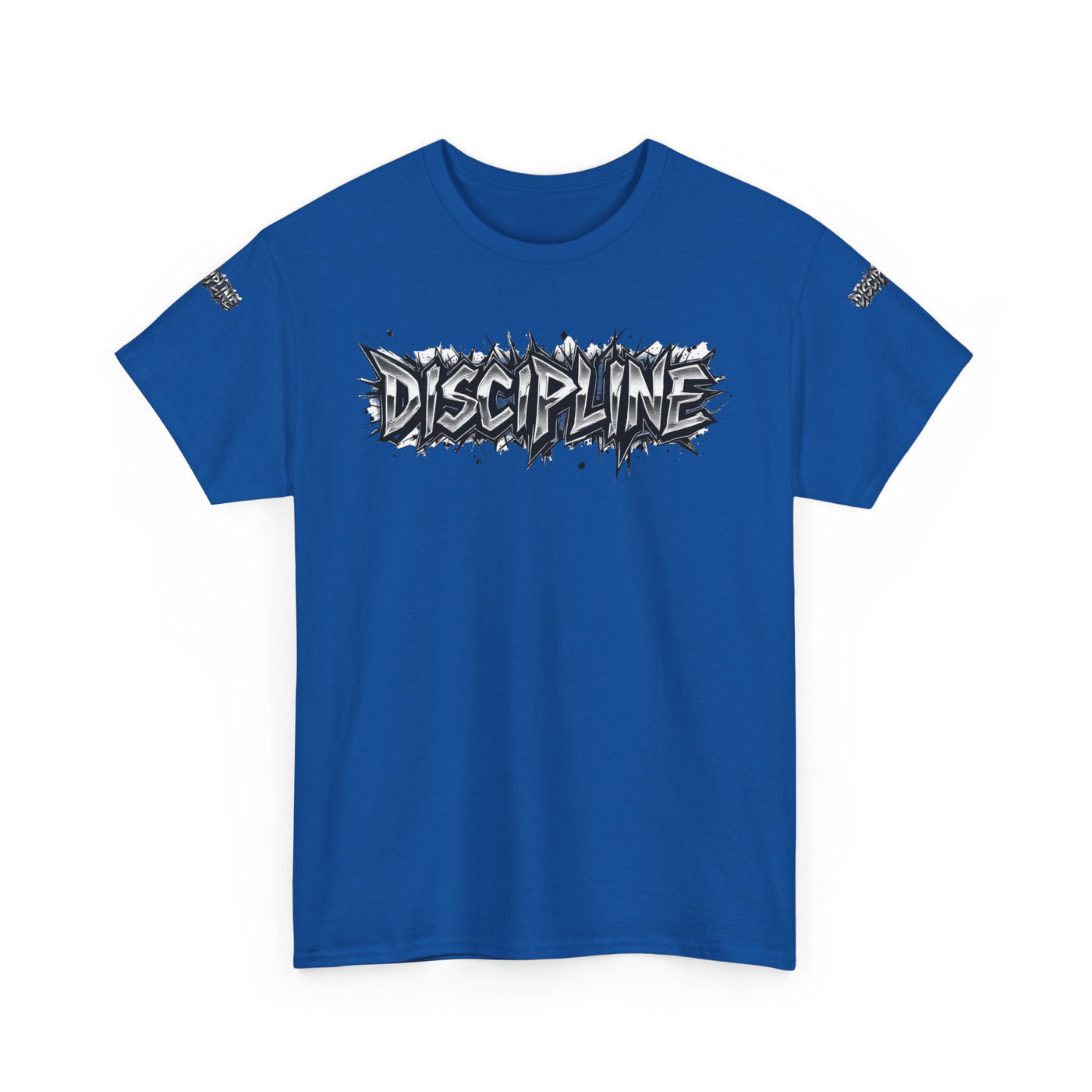 T-Shirt Discipline Cut Drip Design Heavy Cotton Unisex Tee