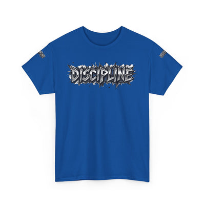 T-Shirt Discipline Cut Drip Design Heavy Cotton Unisex Tee
