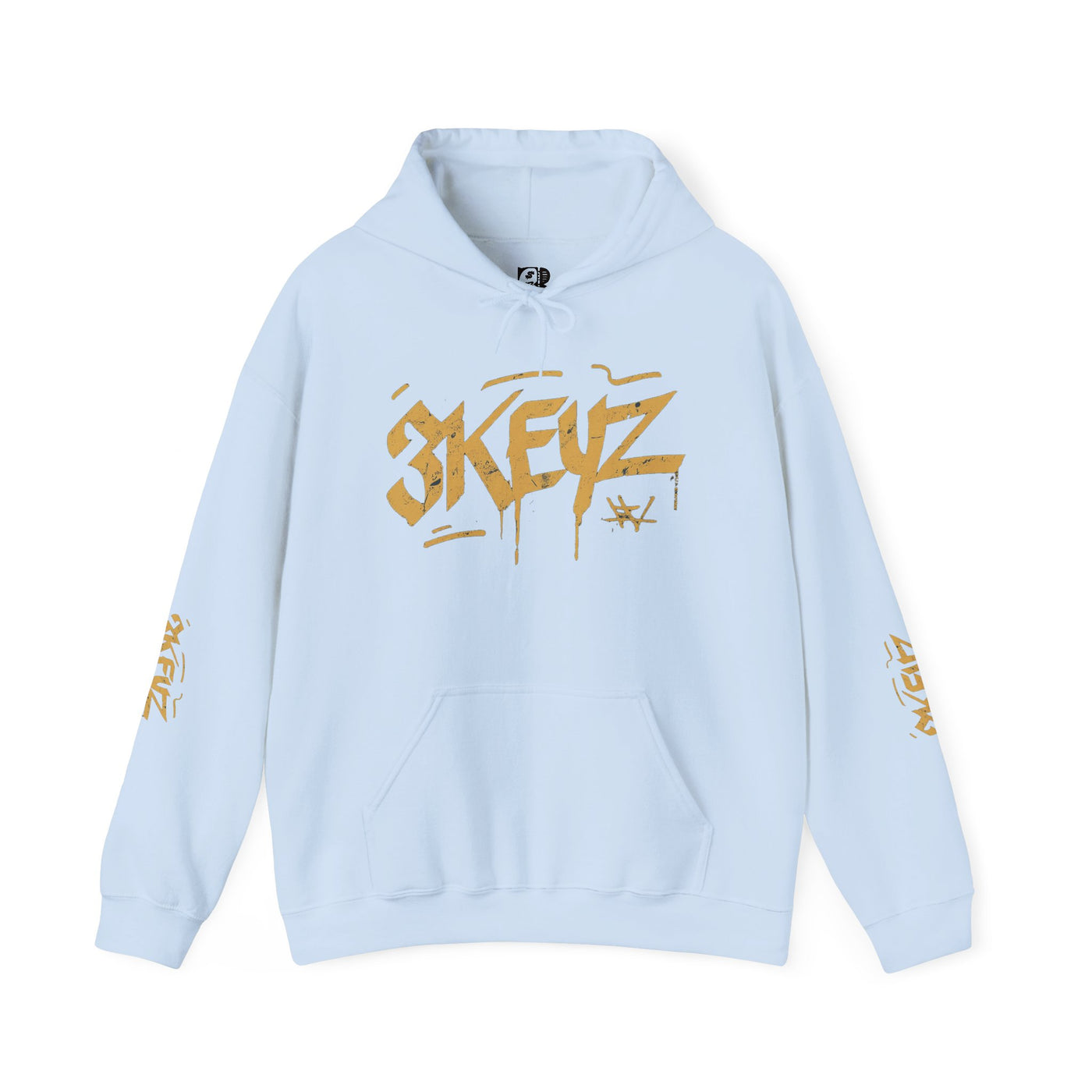 Hooded Sweatshirt 3keyz OG Teddy Drip Golden Design