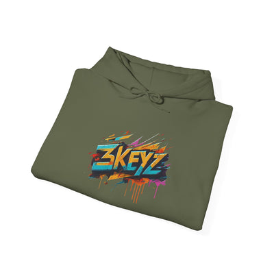 3keyz Street Drip Logo10 Unisex Hoodie