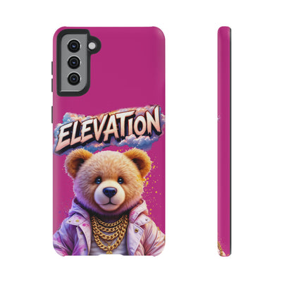 Elevated street drip Bear Pink Phone Case - Tough and Trendy Design