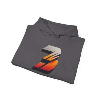 3keyz Big 3 Orange Crush Unisex Hoodie