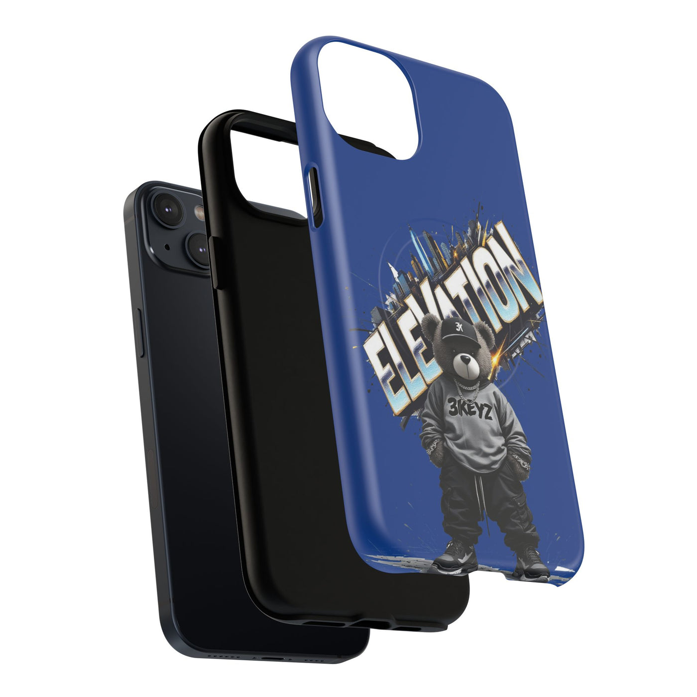 3keyz Magnetic Phone Case - Elevation Drip Blue