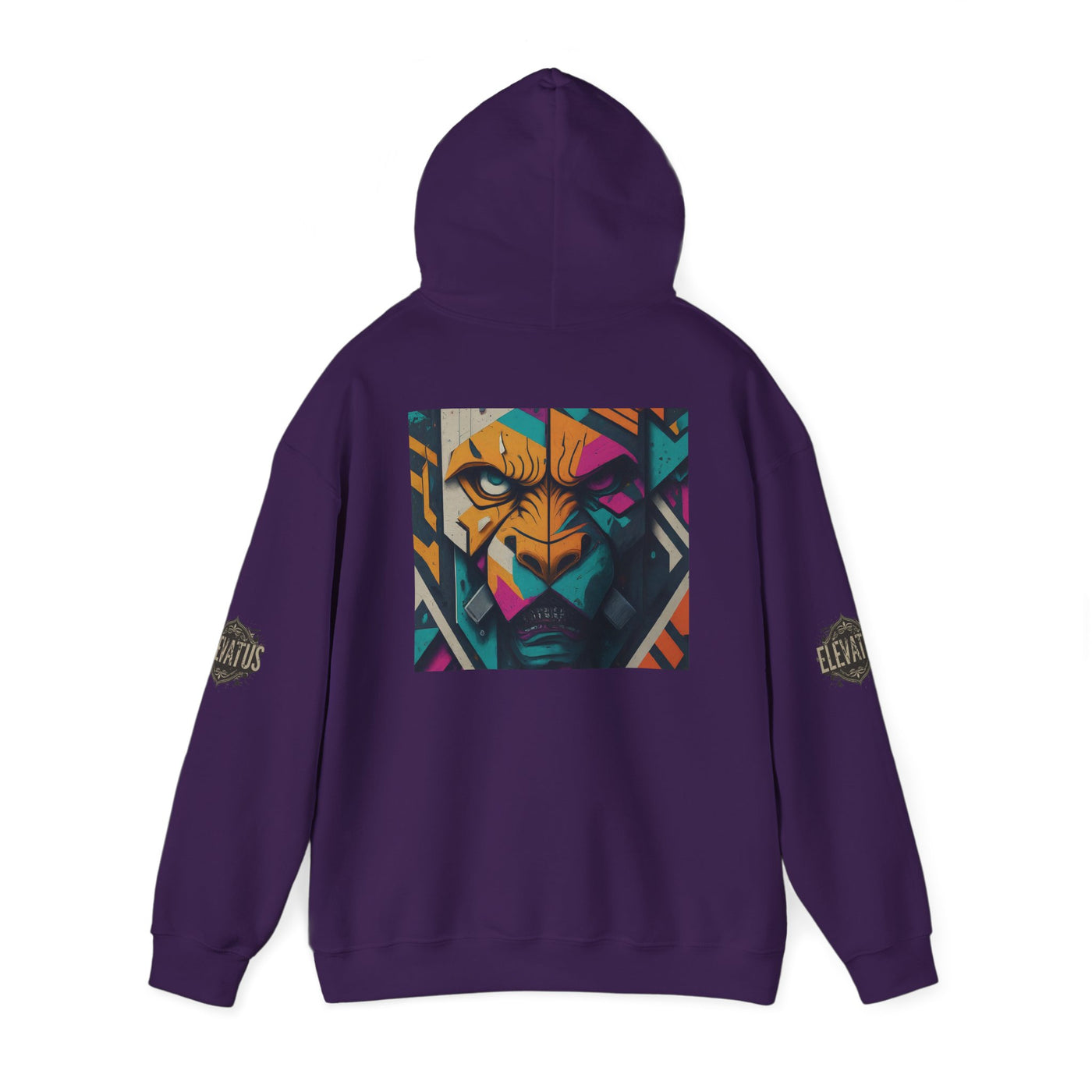 Hooded Sweatshirt - Eye of the Tiger Street Drip Design