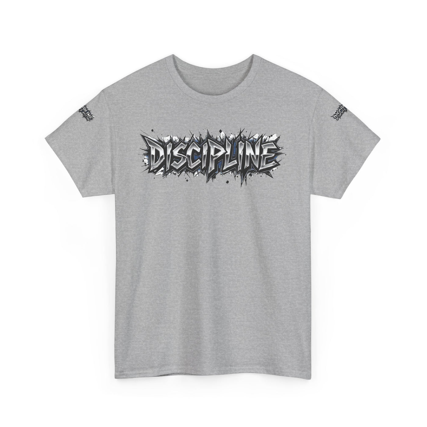 T-Shirt Discipline Cut Drip Design Heavy Cotton Unisex Tee
