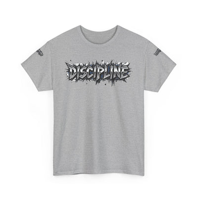 T-Shirt Discipline Cut Drip Design Heavy Cotton Unisex Tee