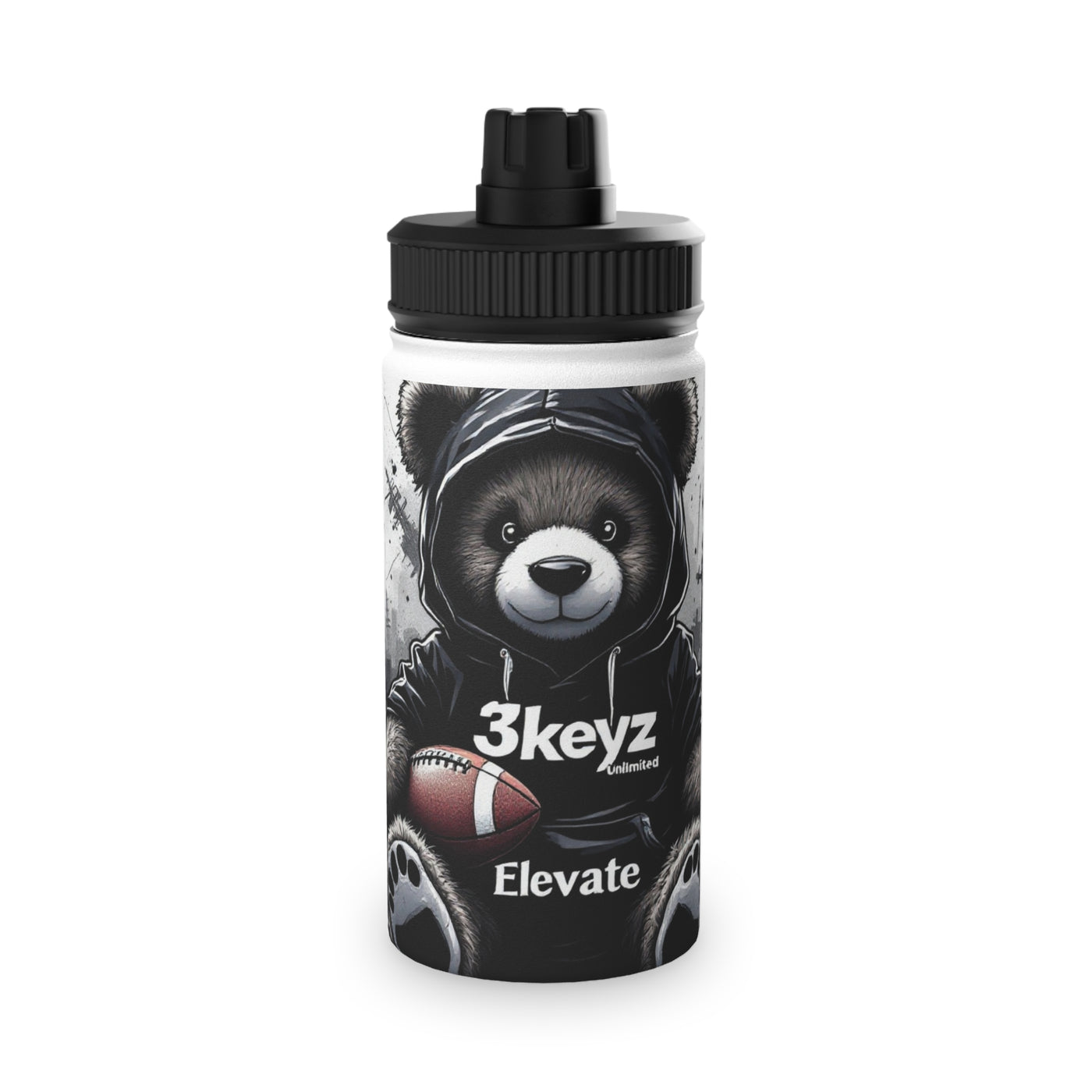 3keyz Football Teddy Sports Bottle