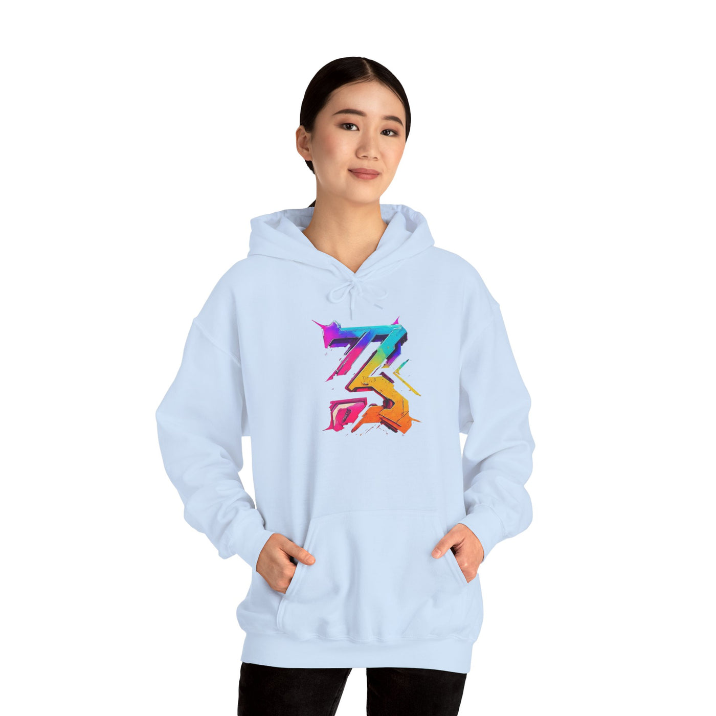 3keyz Big 3 Paint Splatter Unisex Hoodie