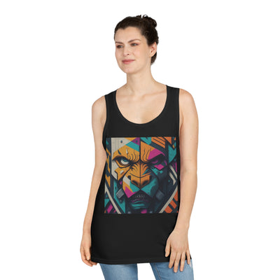 The 3keyz Athletic Lion Heart Tank top