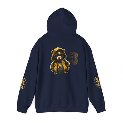 Hooded Sweatshirt 3keyz OG Teddy Drip Golden Design