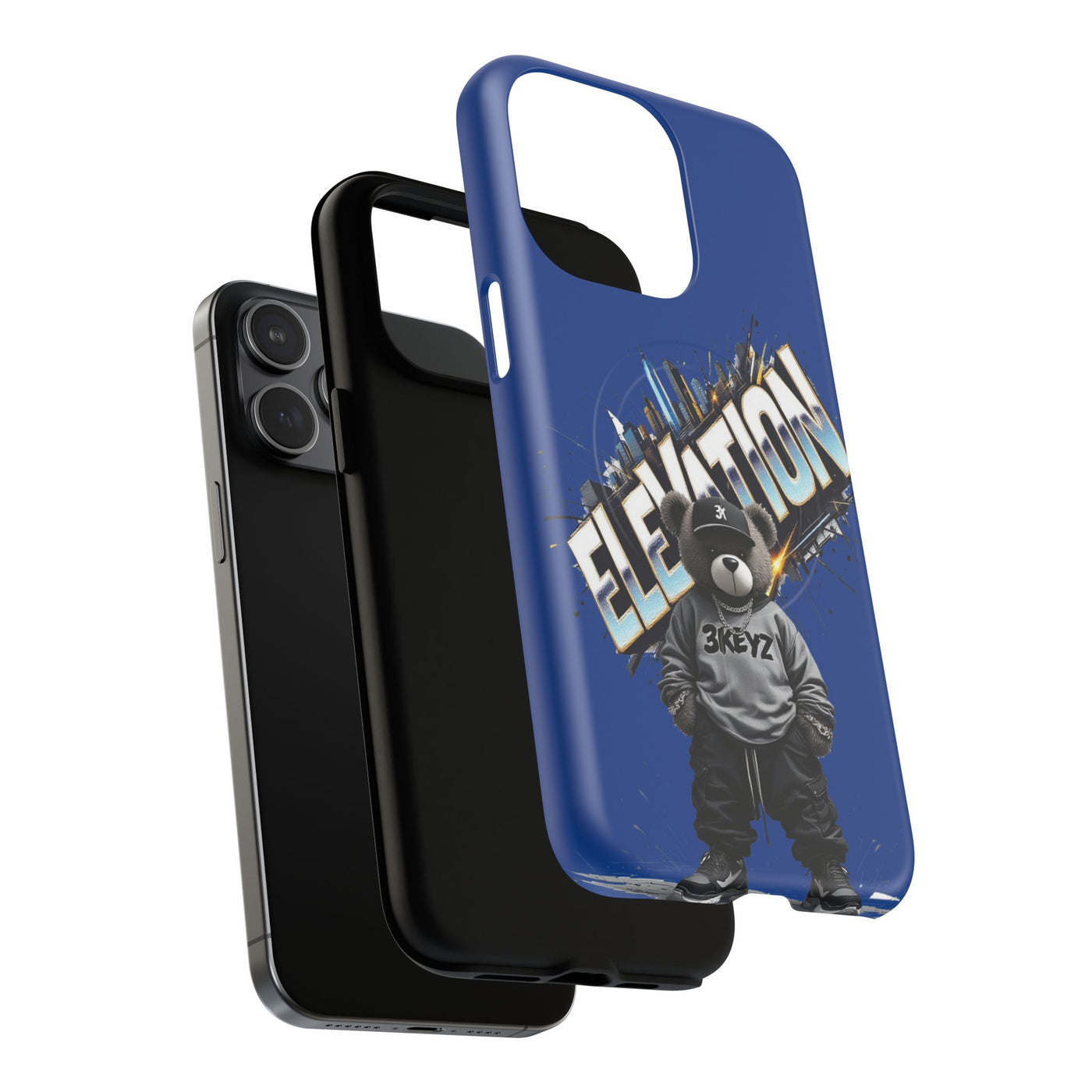 3keyz Magnetic Phone Case - Elevation Drip Blue