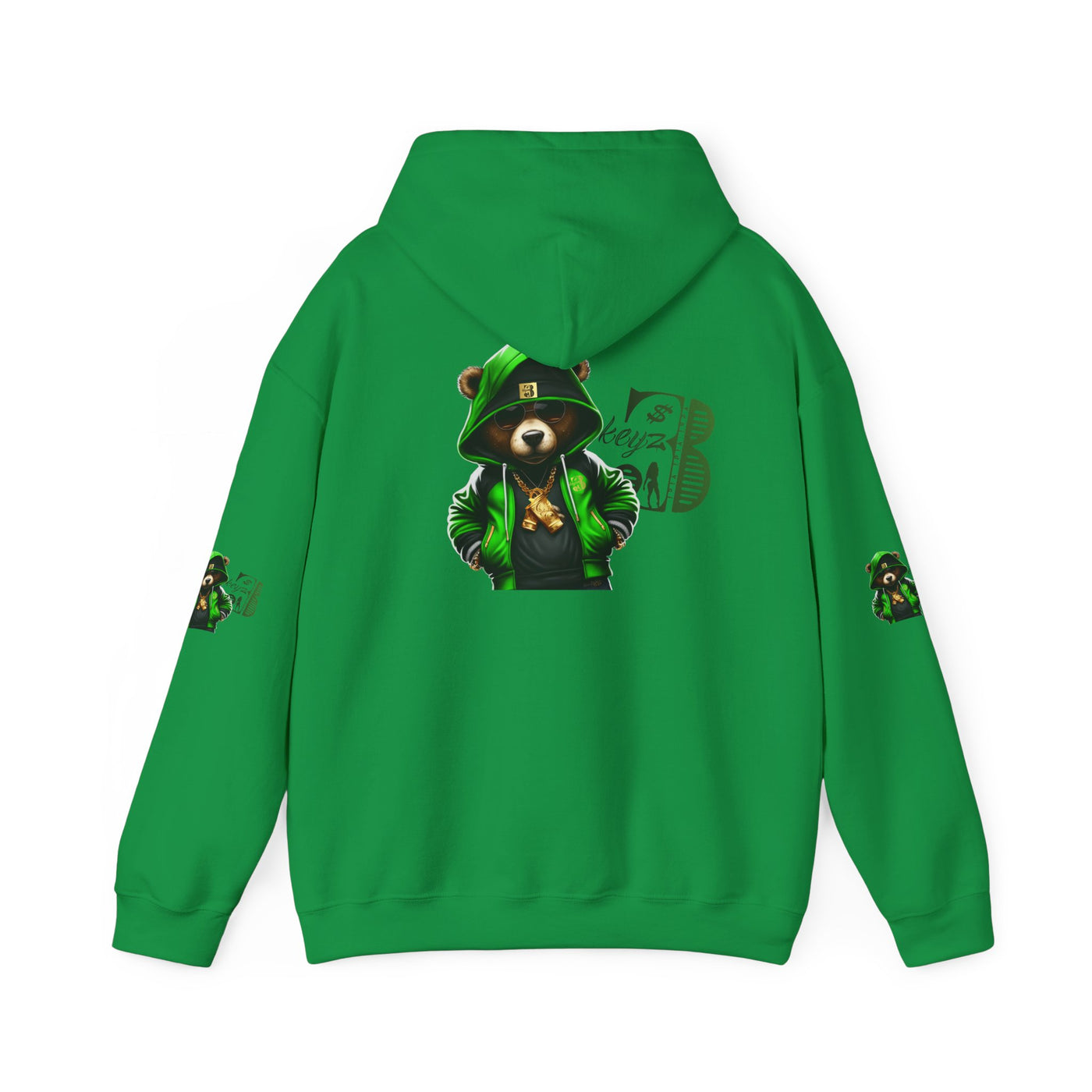 Lime Green OG Teddy Drip Hoodie