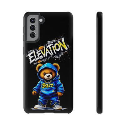 Elevated street drip Bear Black Phone Case - Tough and Trendy Design