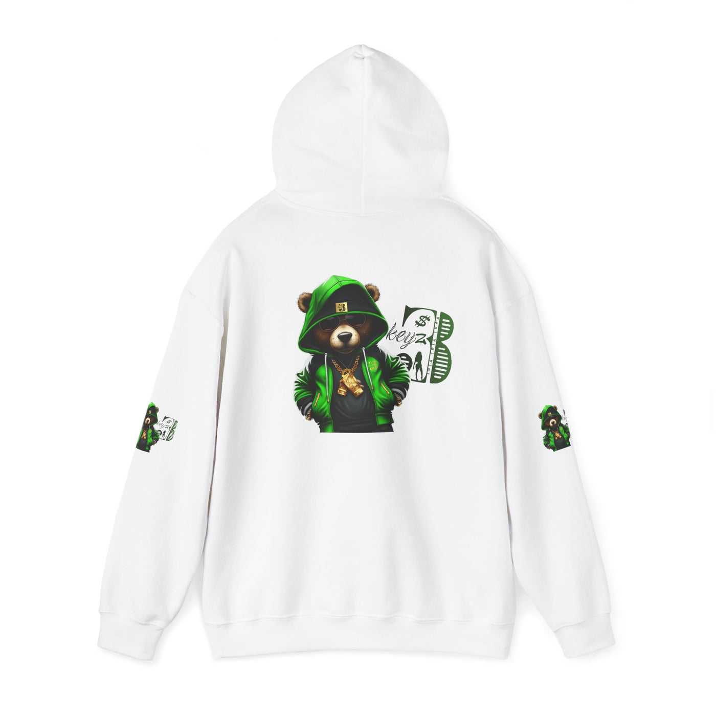 Lime Green OG Teddy Drip Hoodie