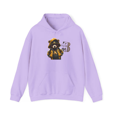 Unisex Hooded Sweatshirt 3keyz OG Teddy Drip Design Gold