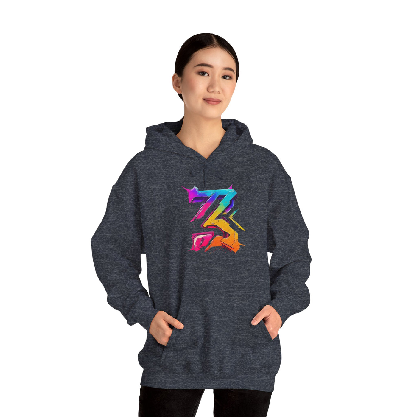 3keyz Big 3 Paint Splatter Unisex Hoodie