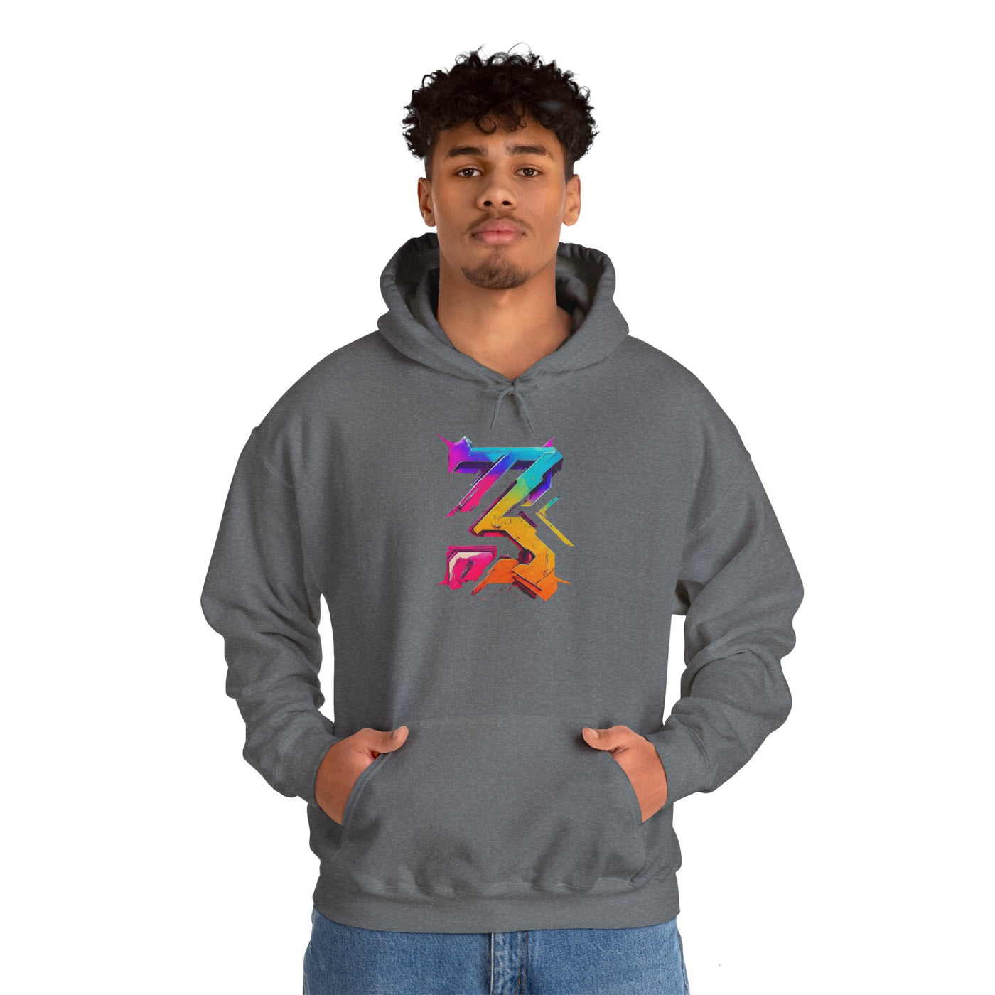 3keyz Big 3 Paint Splatter Unisex Hoodie