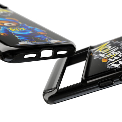 Elevated street drip Bear Black Phone Case - Tough and Trendy Design