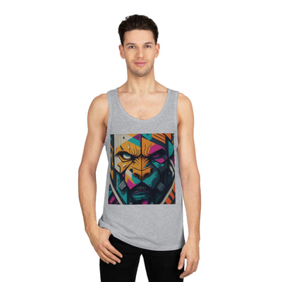 The 3keyz Athletic Lion Heart Tank top