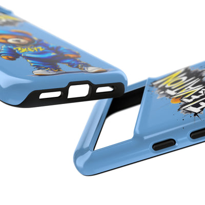 Elevated street drip Bear Phone Case - Tough and Trendy Design