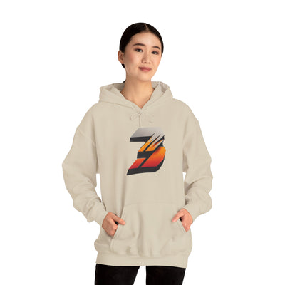 3keyz Big 3 Orange Crush Unisex Hoodie