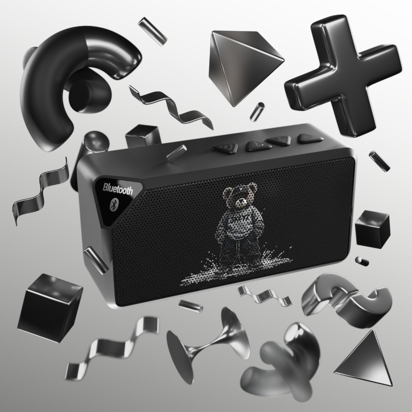 3keyz Bluetooth Speaker - Teddy Drip