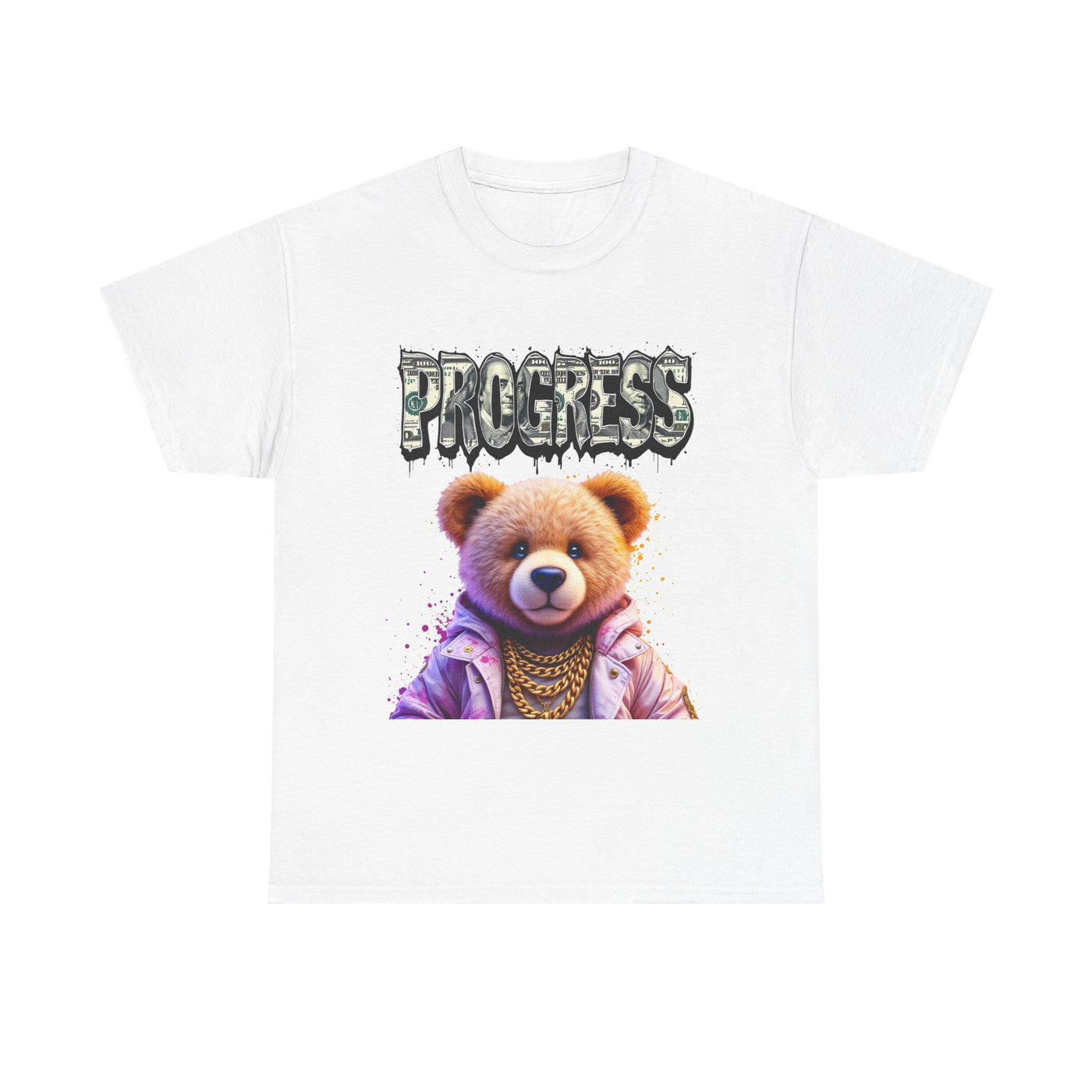 Teddy Pink Drip Tee