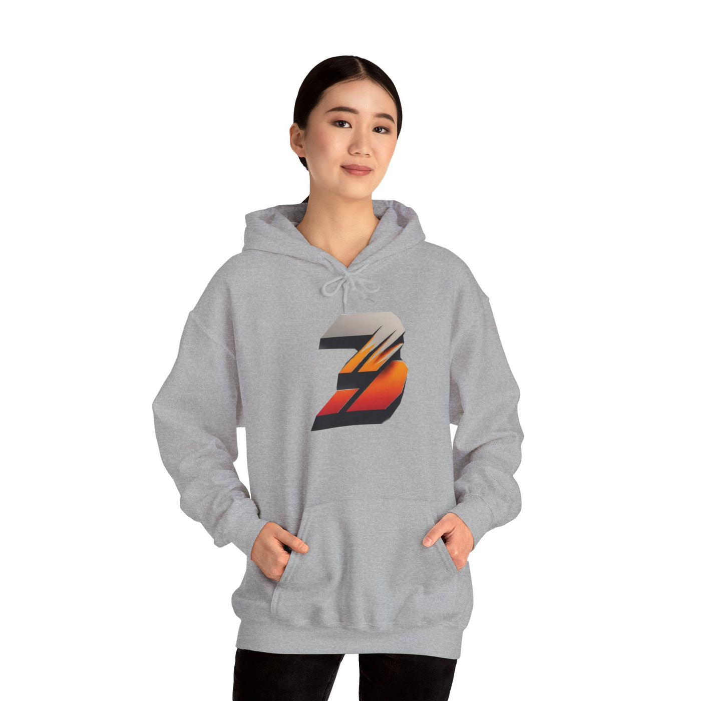3keyz Big 3 Orange Crush Unisex Hoodie