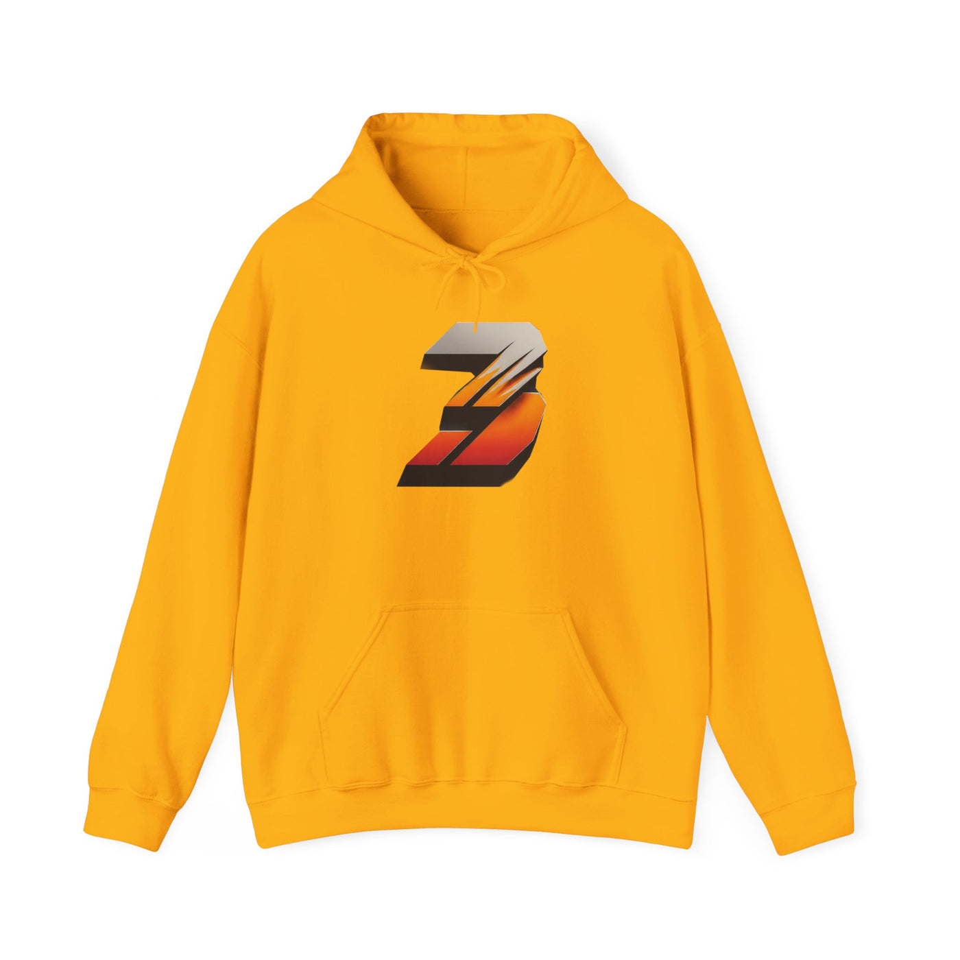 3keyz Big 3 Orange Crush Unisex Hoodie