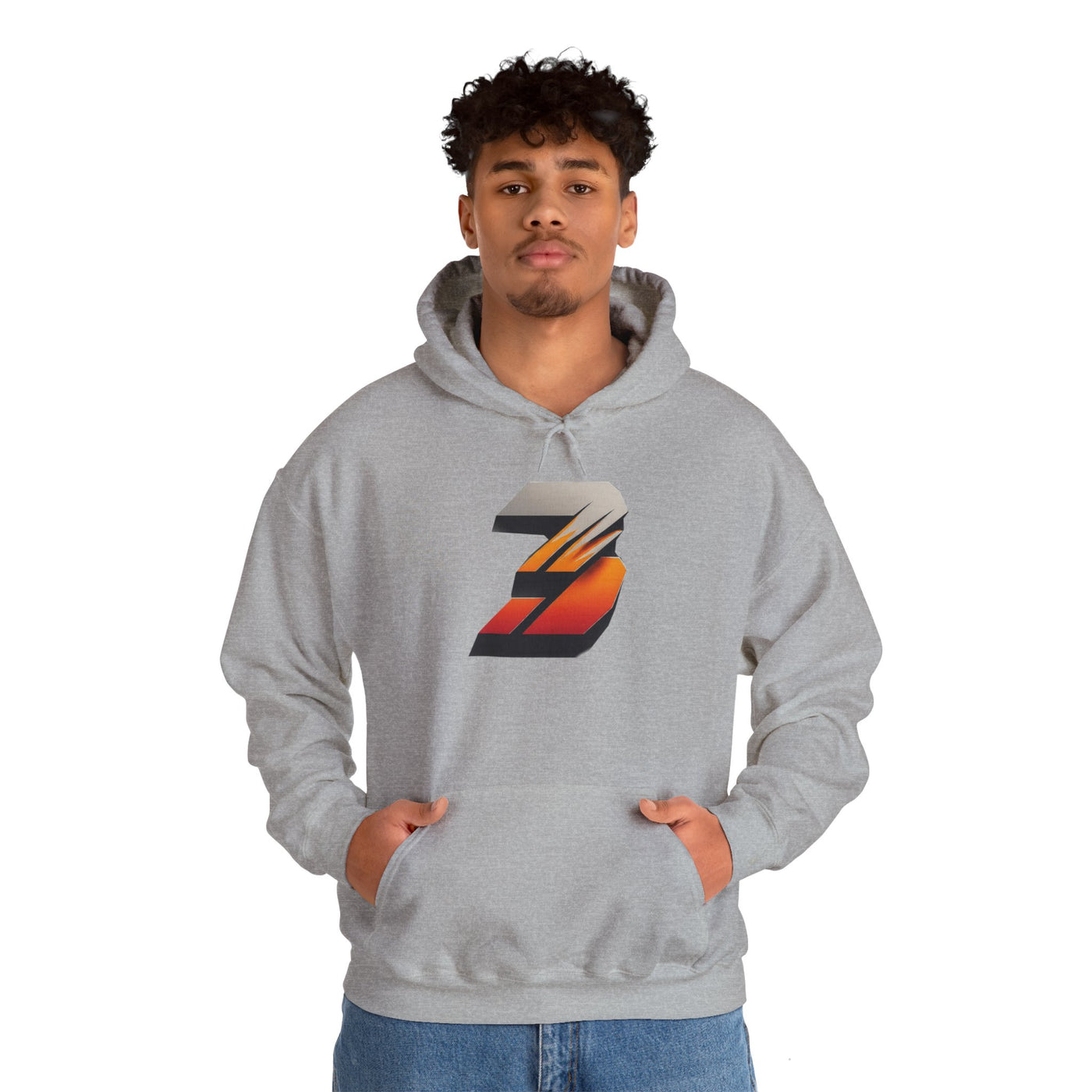 3keyz Big 3 Orange Crush Unisex Hoodie