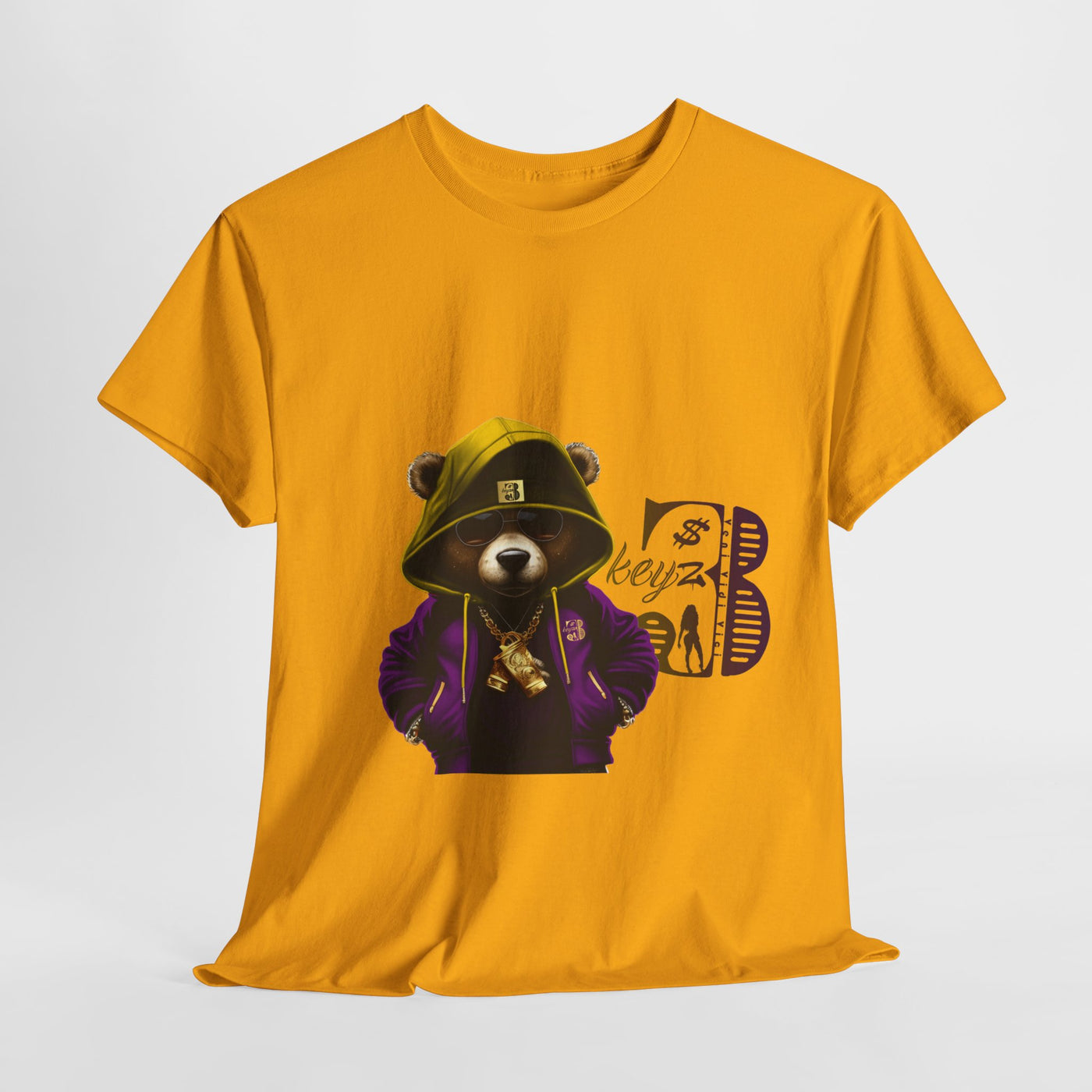 3keyz OG Teddy purple/Gold