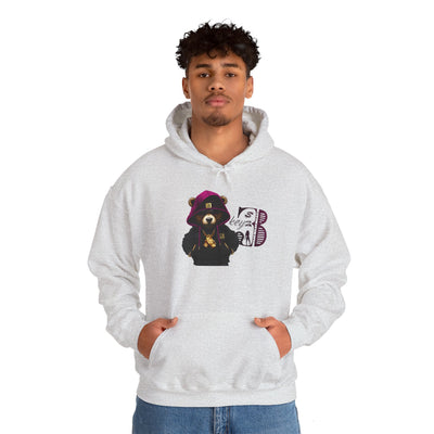 Unisex Hooded Sweatshirt 3keyz OG Teddy Drip Design Purple