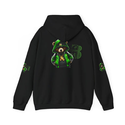 Lime Green OG Teddy Drip Hoodie