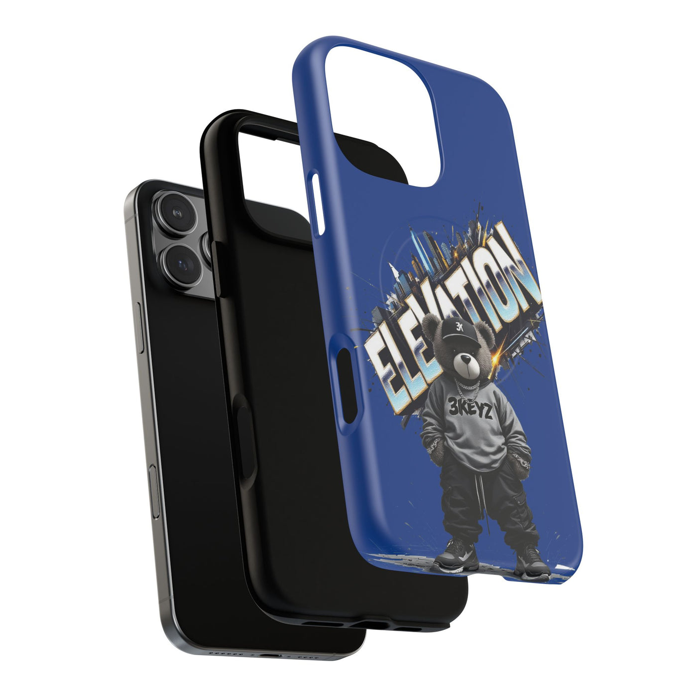 3keyz Magnetic Phone Case - Elevation Drip Blue