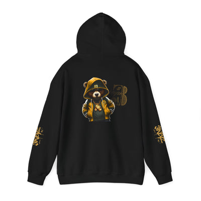 Hooded Sweatshirt 3keyz OG Teddy Drip Golden Design