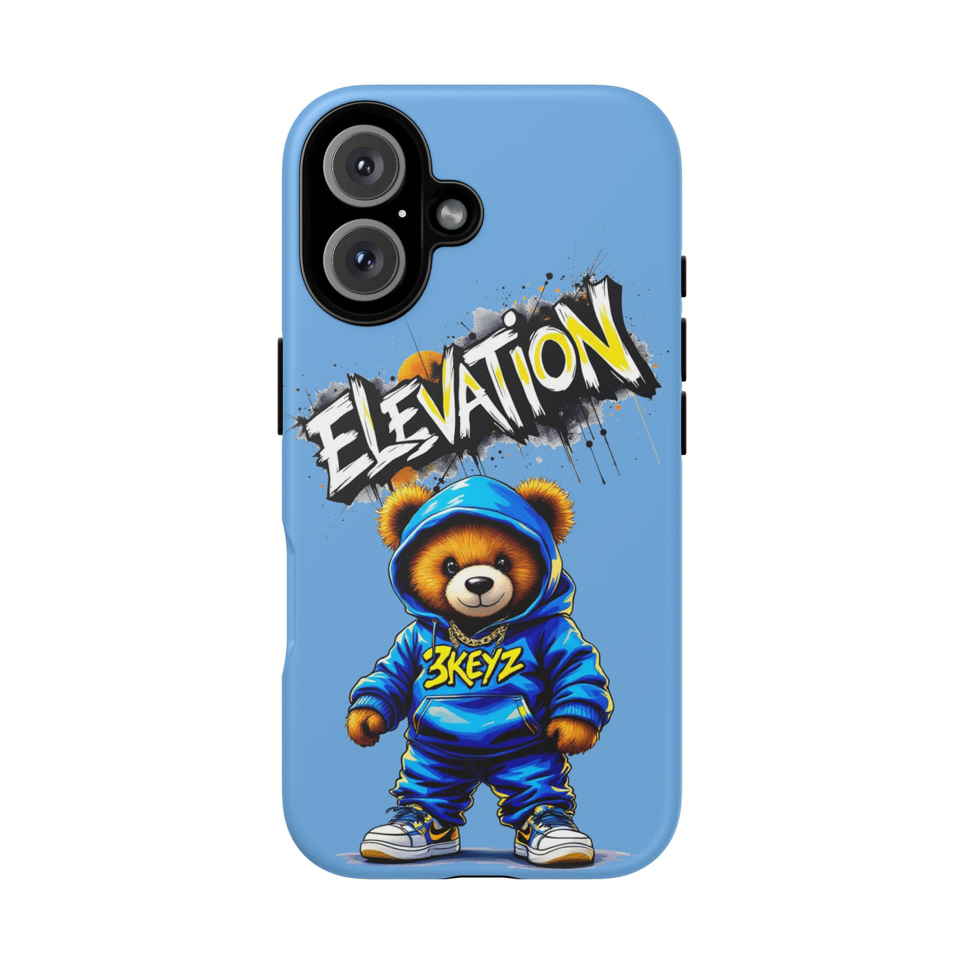 Elevated street drip Bear Phone Case - Tough and Trendy Design