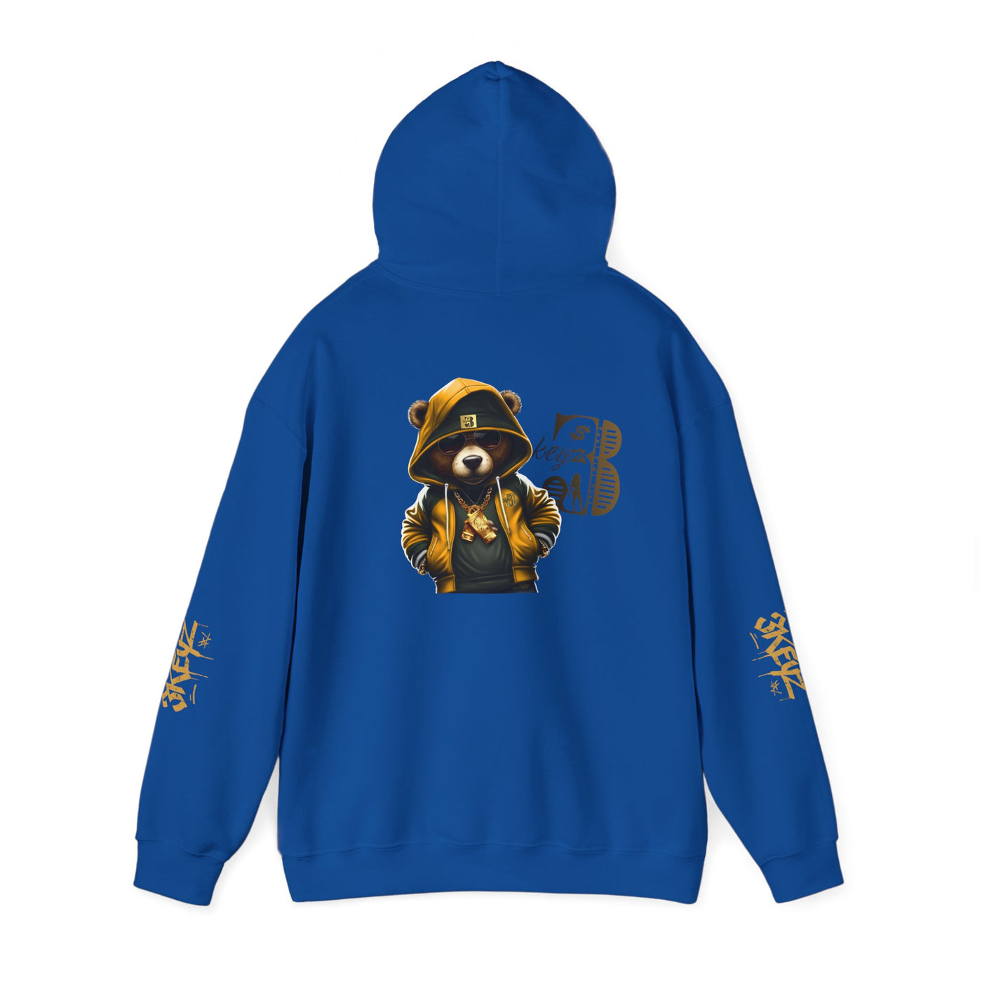 Hooded Sweatshirt 3keyz OG Teddy Drip Golden Design