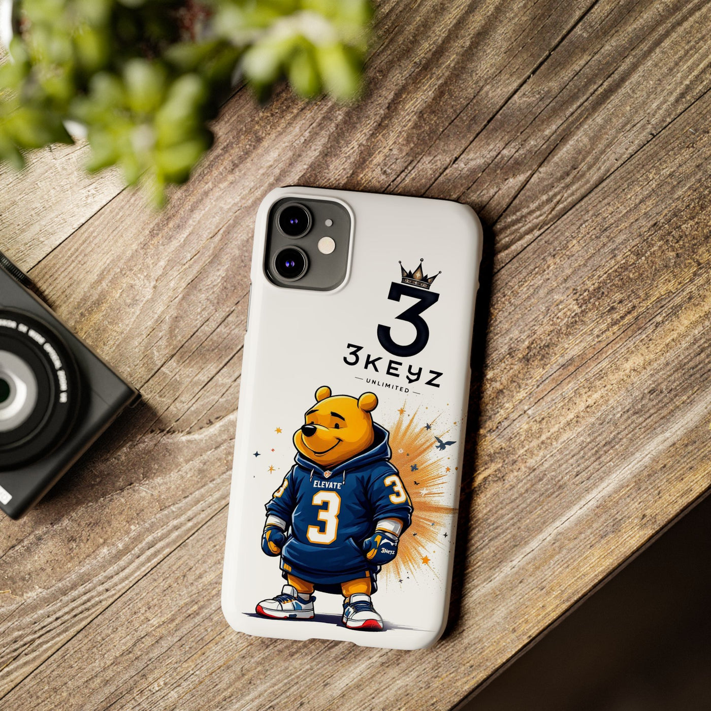 iPhone Case - 3keyz Pooh Bear Design