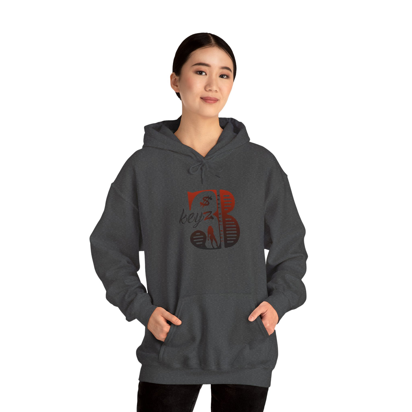 3Keyz Original Drip Unisex hoodie Orange Crush